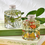 日比谷花壇 Healing Bottle(ヒーリングボトル)Color Collection WILLOW GREEN & SWEETIE ORANGE