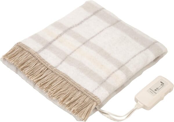 フリンジがポイント。小泉成器（KOIZUMI）電気ひざ掛け KDH-電気ひざ掛け KDH-40234