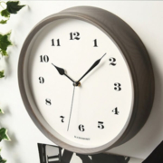 加藤木工（KATOMOKU）muku round wall clock 3 電波時計 km-54GRC km-54NRC