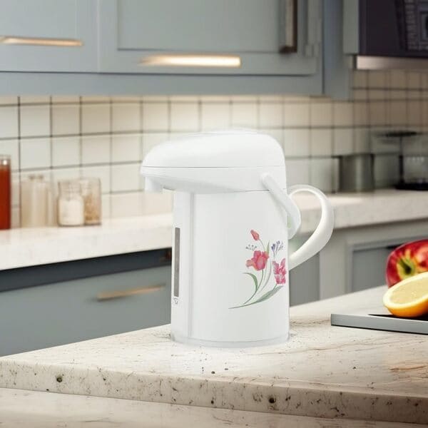 水量が「みエ〜る」。象印 押すだけポット（ガラス） みエ〜る AB-RY22