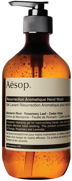 男性のファンも多し！Aesop（イソップ）レスレクション ハンドウォッシュ
