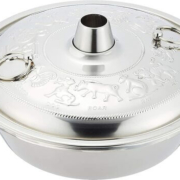 仔犬印 18-8ステンレス しゃぶしゃぶ鍋  30cm