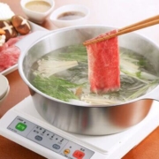 ヨシカワ 贅（zei）ステンレス寄せしゃぶ鍋22cm SJ3186