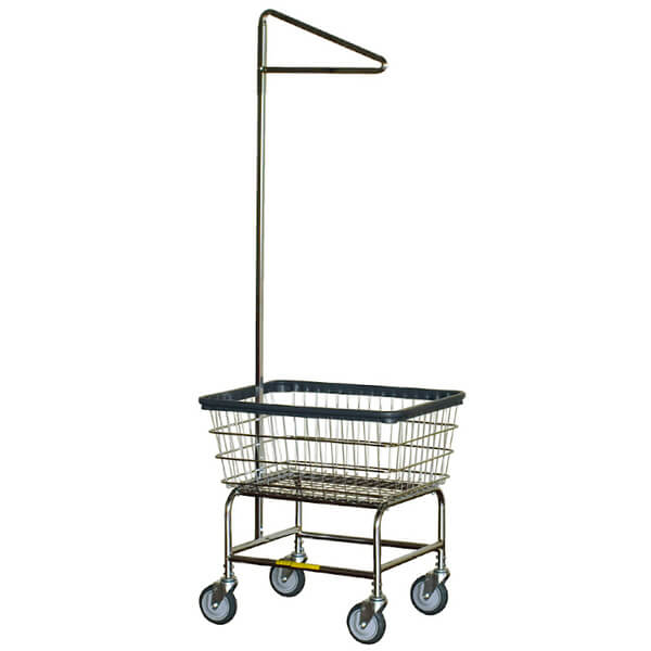 アメリカンチック。PACIFIC FURNITURE SERVICE（パシフィックファニチャーサービス）LAUNDRY CART SINGLE POLE