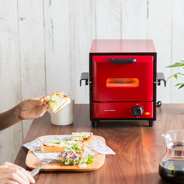 驚きの省スペース。récolte（レコルト）Slide Rack Oven Delicat（スライドラックオーブン デリカ）RSR-1