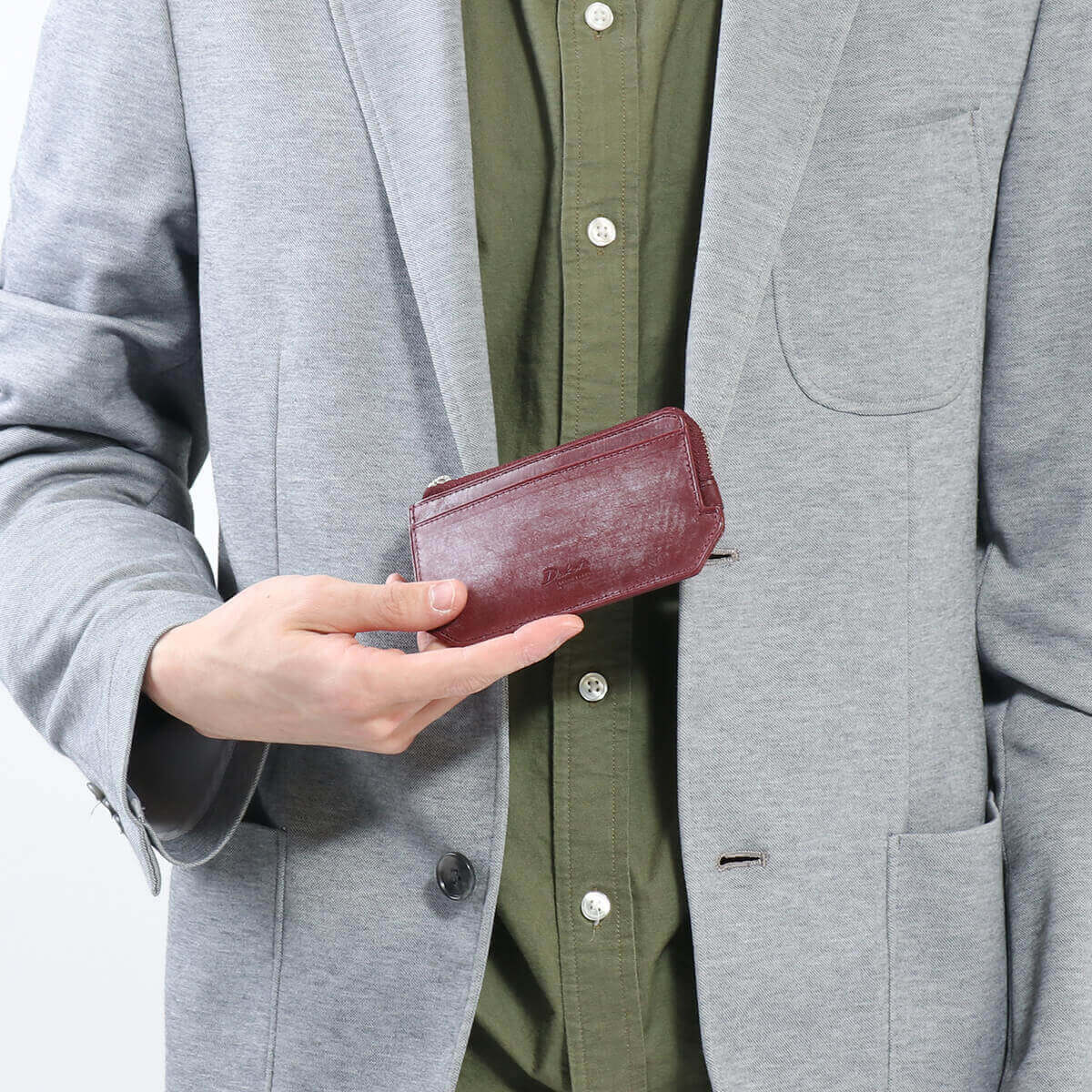 ブライドルレザー。Dakota BLACK LABEL（ダコタブラックレーベル）ロバスト カード入れ付きコインケース 0627404