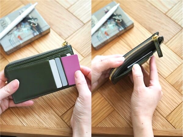 栃木レザーの魅力。duende（デュエンデ）Patina（パティーナ）フラグメントケース 栃木レザーのイメージ画像