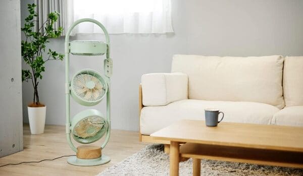 他にないデザイン。アルファックス・コイズミ moku. 3連DCマルチファン MLF-3301