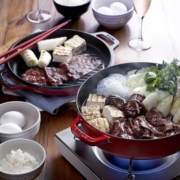 STAUB（ストウブ）Sukiyaki & グリルパン 26cm チェリー 40508-281-0