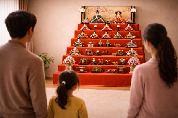 七段飾りのイメージ画像