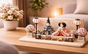おしゃれでかわいい雛人形。令和のひな祭りにコンパクトなお雛様を。