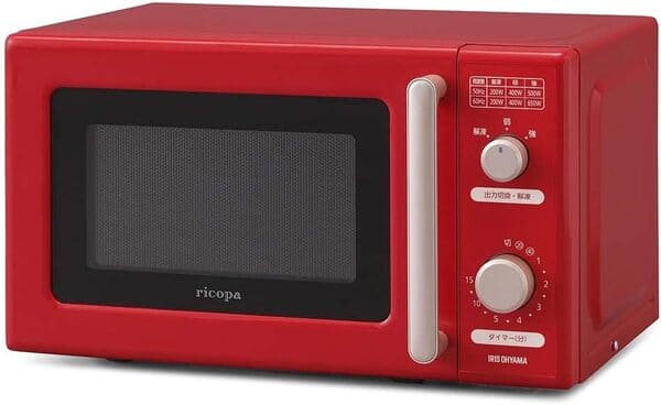 かわいくてコスパ良し。アイリスオーヤマ ricopa 電子レンジ 17L IMB-RT17
