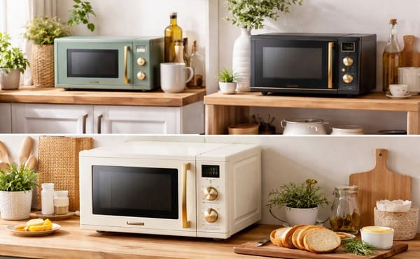 おしゃれな電子レンジ特集。インテリアのアクセントとしてもおすすめ！