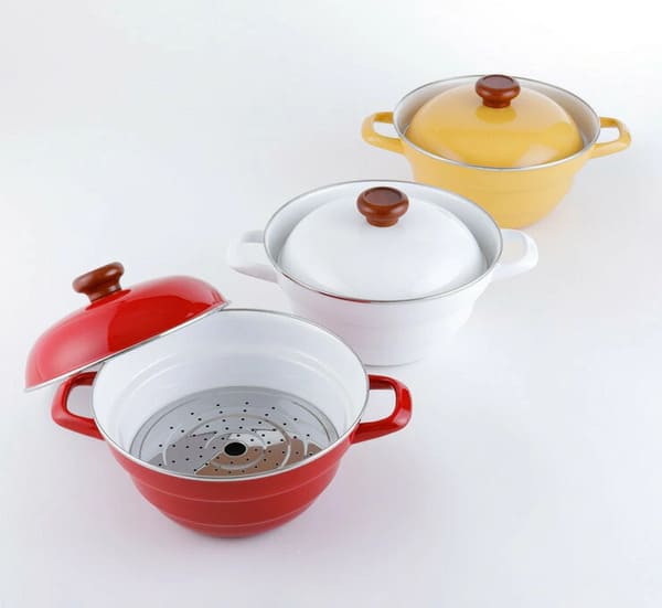 多機能に使える。富士ホーロー BMS（ビームス）オールインワン ホーロー鍋 BMP-24FW