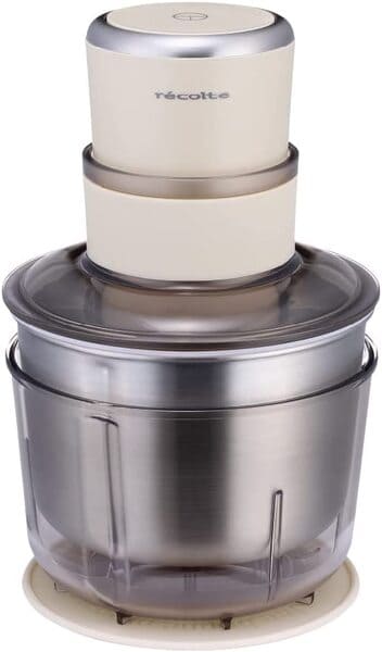 大容量。récolte（レコルト）Food Processor Combo RCP-6