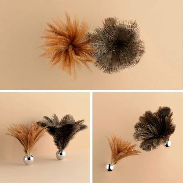 卓上の芸術。織田幸銅器（おだこうどうき）natalie.（ナタリー）Feather Broom 羽はたきのイメージ画像