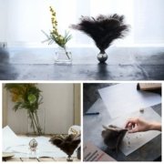 卓上の芸術。織田幸銅器（おだこうどうき）natalie.（ナタリー）Feather Broom 羽はたき