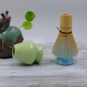 茶筅 百本立 茶筅立て 茶杓 茶道具 3点セット