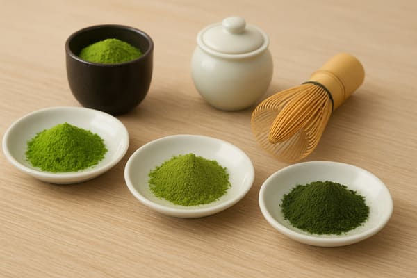 抹茶の種類についてのイメージ画像