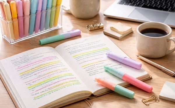 仕事も手帳も快適に。おしゃれで使いやすい蛍光ペンおすすめ